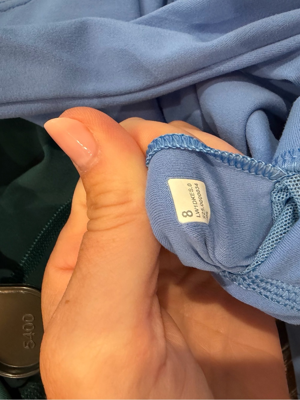 Wunder train high neck tank - blue - Picture 3 of 3